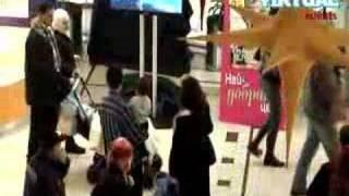 Philips 3D WOWvx Displays in Sofia Shopping Mall: see effect