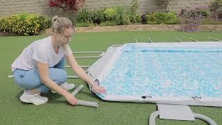 Bestway POWER STEEL RECTANGULAR Pool Installation