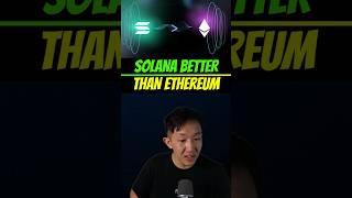 Is Solana crypto better than Ethereum? #crypto #solana #ethereum