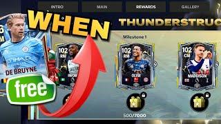 Free De Bruyne & Thunderstruck Event Leaks Ea Sports FC Mobile 25