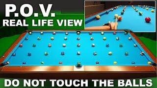 45 Balls - Don't Touch Other Balls !!! POV GoPro Billiard Drill