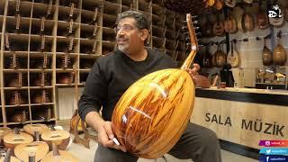 A shop in Turkey Istanbul has a large amount of professional and regular Oud Instruments