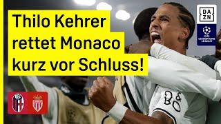 Thilo Kehrer knipst Monegassen zum Sieg: Bologna - AS Monaco | UEFA Champions League | DAZN