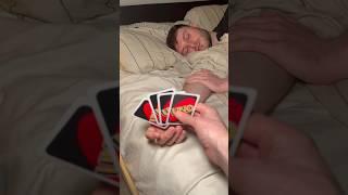 Waking My Twin Brother Up To Play UNO Prank 