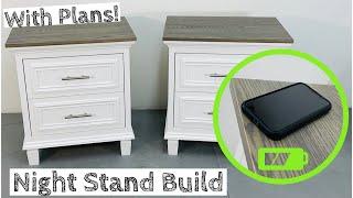 WIRELESS Charging Night Stands | Bedroom Suite Build Series Part 2