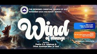 RCCG NOVEMBER 2024 HOLY GHOST SERVICE