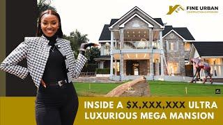 Come See The Inside Of This Modern Mega Mansion That's Ultra Luxurious!