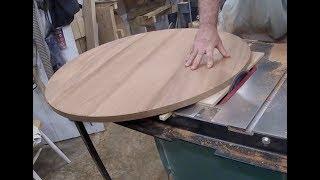 Giant Circle Jig?  Expanding What Your Table Saw Can Do