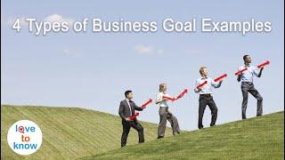 4 Examples Of Business Goals