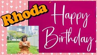 THE P BIRTHDAY CAKE FOR RHODA | FUNNY REACTION | JOY WANDERS HONG KONG