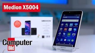 Medion X5004 Test des Discounter Smartphones