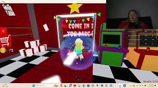 Playing the Elevator Game in Roblox!!