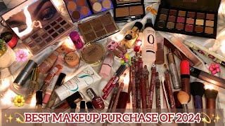 My Best Makeup Purchases of 2024 | Affordable makeup of 2024 | Makeup Haul #missmunazzaofficial