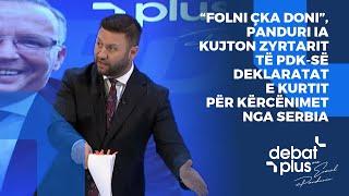 “Folni çka doni”, Panduri ia kujton zyrtarit të PDK-së deklaratat e Kurtit për kërcënimet nga Serbia