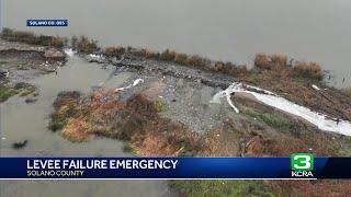 Solano Co. declares emergency due to levee damage in Suisun Marsh