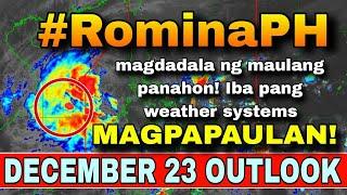 BAGYONG ROMINA, NANANALASA NA! ️ | WEATHER UPDATE TODAY | ULAT PANAHON TODAY | WEATHER FORECAST