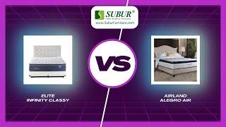 Springbed Airland VS Springbed Elite