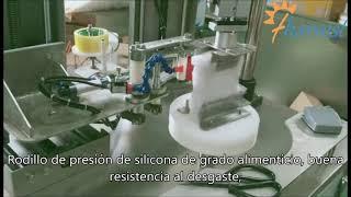 Producto de sujeción semiautomático que encinta alrededor de la máquina