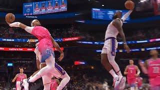 INSANE Dunk Sequence Lakers vs Wizard | December 4, 2022