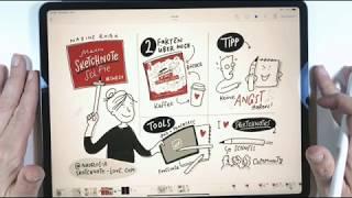 Sketchnote Selfie Making-Of