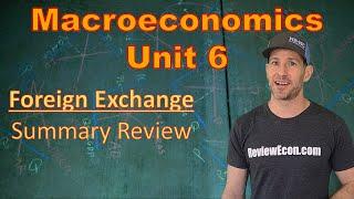 Macroeconomics Unit 6 COMPLETE Summary - Foreign Exchange and Trade