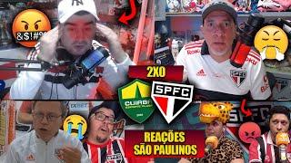 REAÇÕES dos SÃO PAULINOS FURIOSOS com a DERROTA - CUIABÁ 2X0 SÃO PAULO [REACT BRASILEIRÃO 2024]