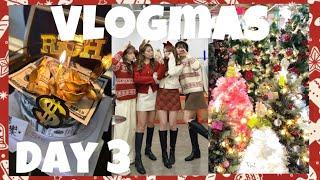 ️VLOGMAS ep.3 香港買聖誕裝飾好去處被Heyman邀請做開LIVE嘉賓的日常慶祝朋友生日的瘋狂夜（中字）｜S.TONGLI