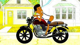 bibi - how to deliver a pizza - funny cartoon - kartun lucu - funny animation