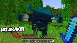 I Tried Beating Minecraft With No ARMOR