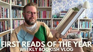 First Reads of the Year | Weekly Bookish Vlog | January 2025