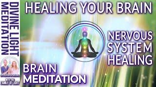 BRAIN MEDITATION ~ HEALING NERVOUS SYSTEM & HEALING BRAIN - CENTRAL NERVOUS SYSTEM HEALING