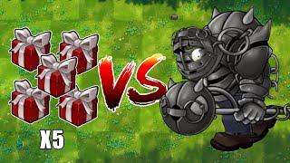 PVZ 1 Fusion Challenge!! 5 Random Boxes VS 10 Random Zombies + EXTRA , Who Will Win?