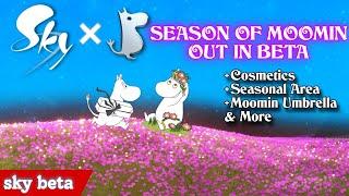 Season of Moomin First look | Testing in Sky Beta | Cosmetics, Seasonal Area and More • Sky CotL