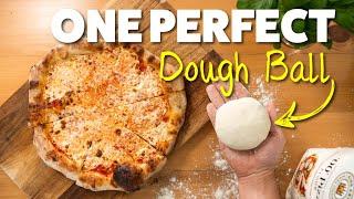 How to Make ONE Perfect Dough Ball for ONE Pizza