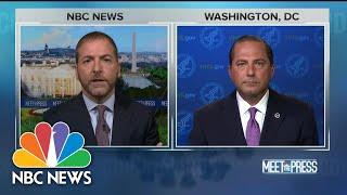 HHS Secretary Azar: 'The Window Is Closing' To Stop Virus Spread | Meet The Press | NBC News