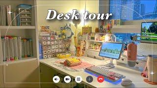 문구 가득한 다꾸러의 데스크투어🪑 책상부터 트롤리, 책장까지 desk tour