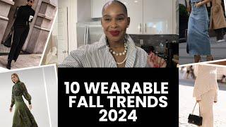 Your COMPLETE Guide to the MOST wearable 2024 Fall Fashion Trends/Fashion over 40