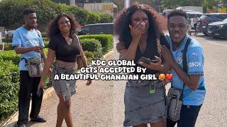 KDC GLOBAL GETS ACCEPTED BY A BEAUTIFUL GHANAIAN GIRL️️