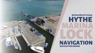 Hythe Marina Lock Navigation Timelapse | Solent Boat Training