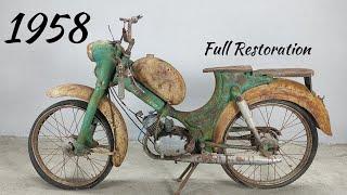 Old Moped Full Restoration 1958 2T( Jawa Stadion)