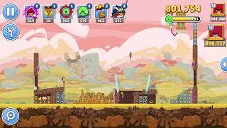 Angry Birds Friends Level 6 Tournament 1470 three stars NO POWER-UP walkthrough 2024-11-07