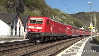 2013 - DE - Passenger and freight trains in the German Rhine valley (Mittelrhein) - PART I