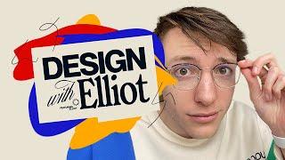 Making a VERY COOL Poster! | Design With Elliot #1