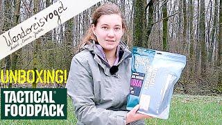 Tactical Foodpack Testpaket Unboxing  - natürliche Outdoornahrung vom Spezialisten aus Estland