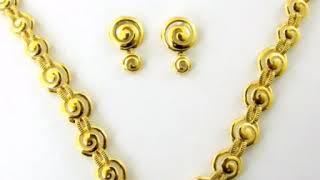 Gold casting necklace designs