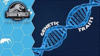 GENETIC TRAITS & THE ANIMALS THEY'RE FROM | Jurassic World: Evolution | No Commentary