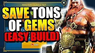 Save THOUSANDS Of Gems With EASY THOR BUILD! (No Books, No Blessings)