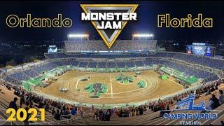 Monster Jam in ORLANDO! 2021 Edition (feat. MonsterJamLord) | Vlog #72