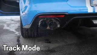 Active Valve Performance Exhaust in the 2022 Ford Mustang GT