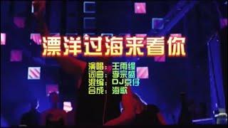 王雨缦 《漂洋过海来看你》 DJ京仔版 KTV 导唱字幕 （备有伴奏视频）